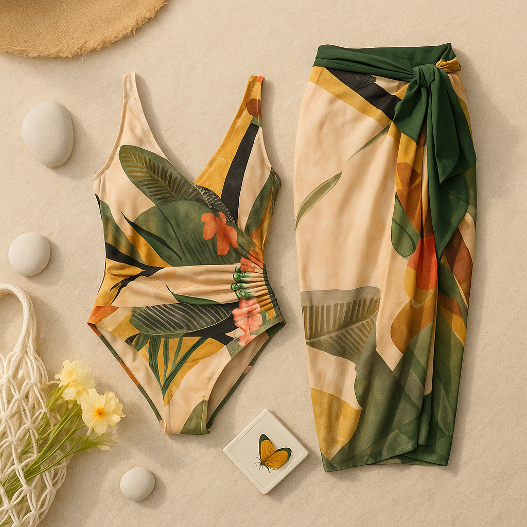 Serina | Maillot de bain + robe