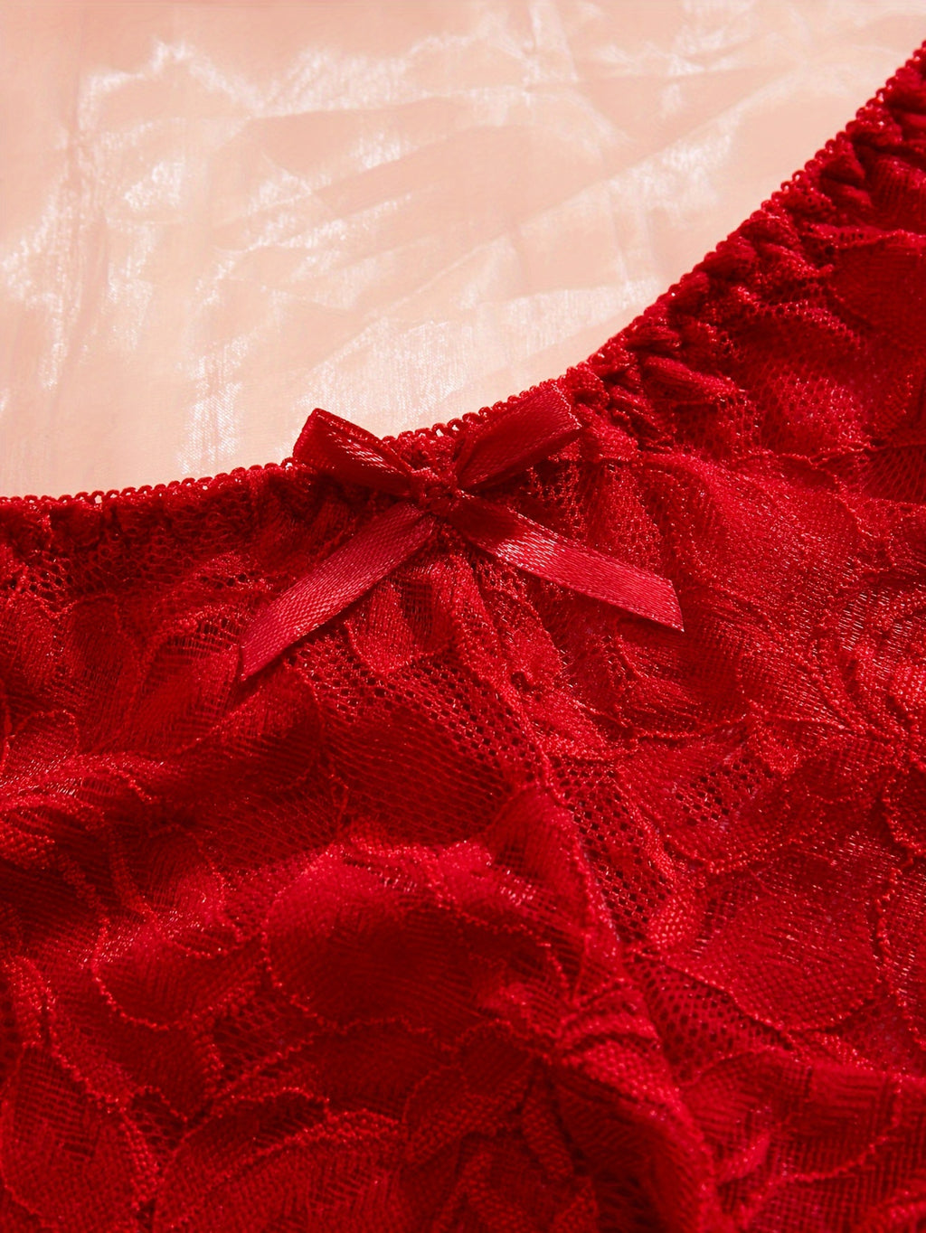 Velora |3 ensembles de soutien-gorge et de culotte en dentelle solide et sexy