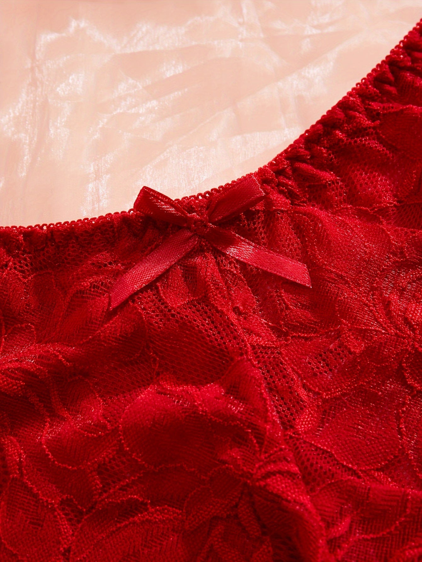 Velora |3 ensembles de soutien-gorge et de culotte en dentelle solide et sexy