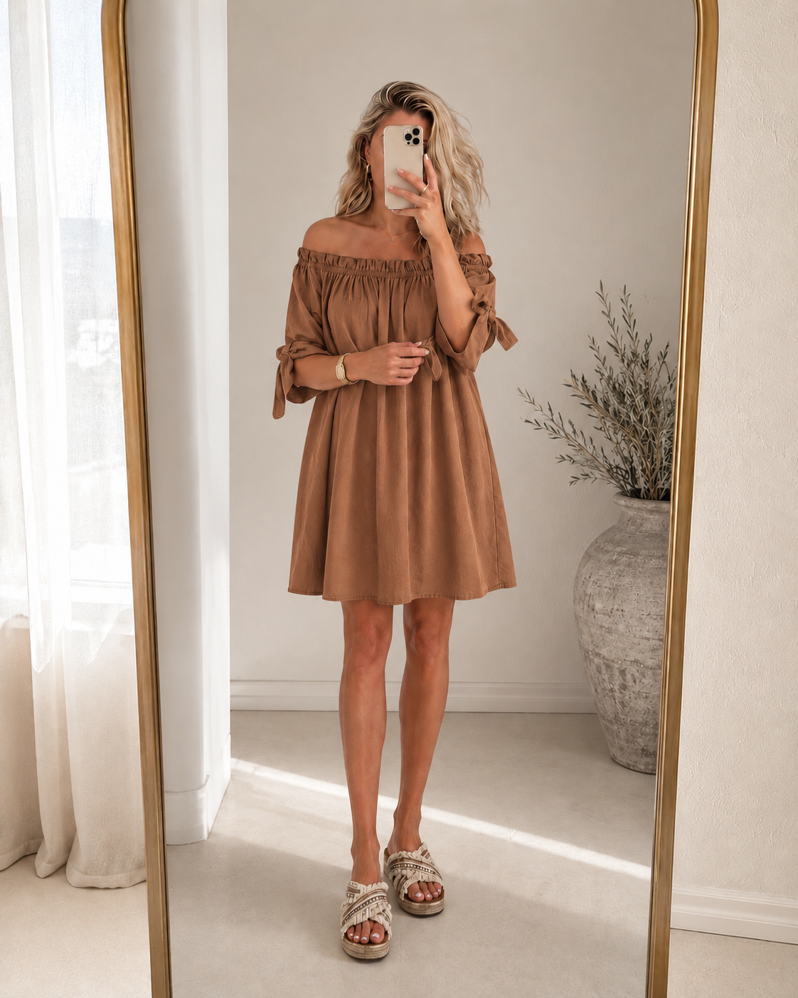 Aimy Off-Shoulder Dress